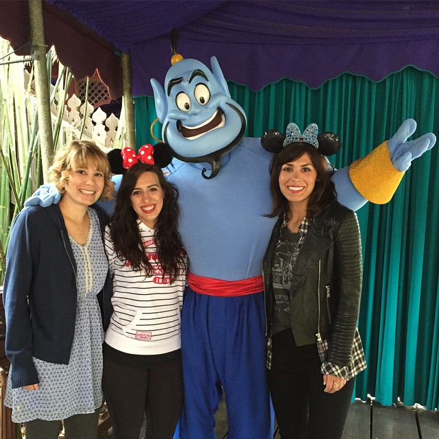 Had a wonderful vacation! #TheGenie #Aladdin #Disney #Disneyland60 #diamondanniversary