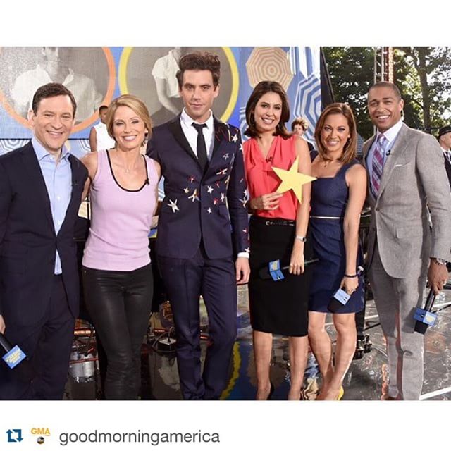 Another successful Friday thanks to Mika! #MikaGMA @goodmorningamerica