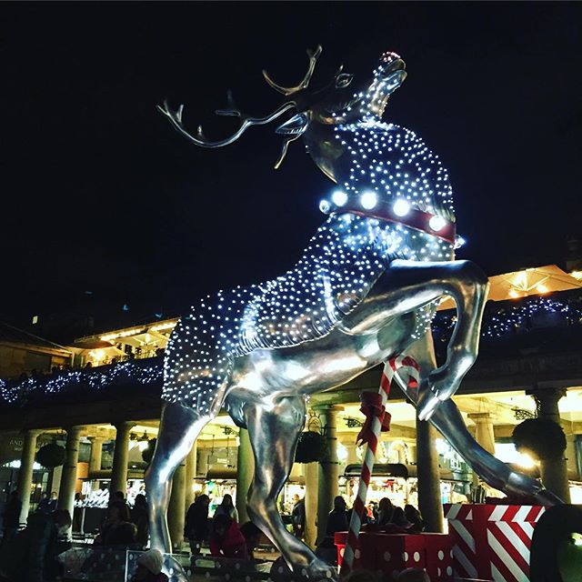 Rudolph at #CoventGarden #christmasinlondon