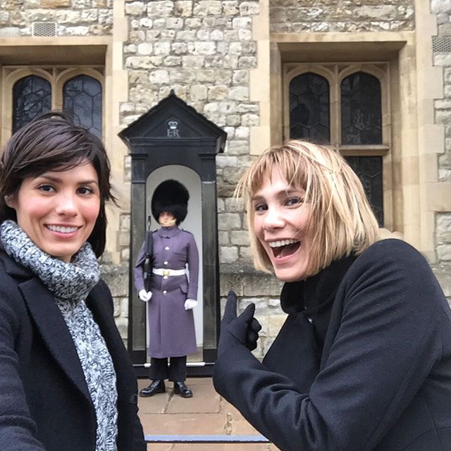 What?! Having a blast with my awesome sister :) #toweroflondon
