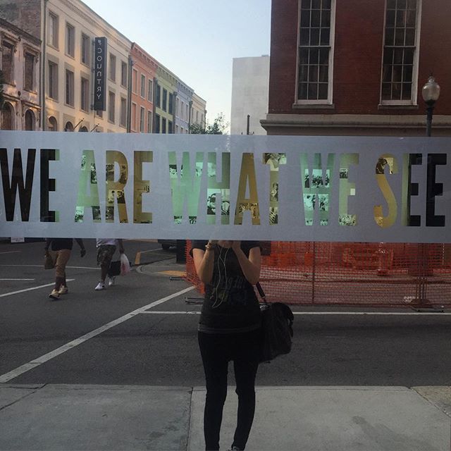 We are what we see.  #Nola #drupalcon #sotrue #neworleans