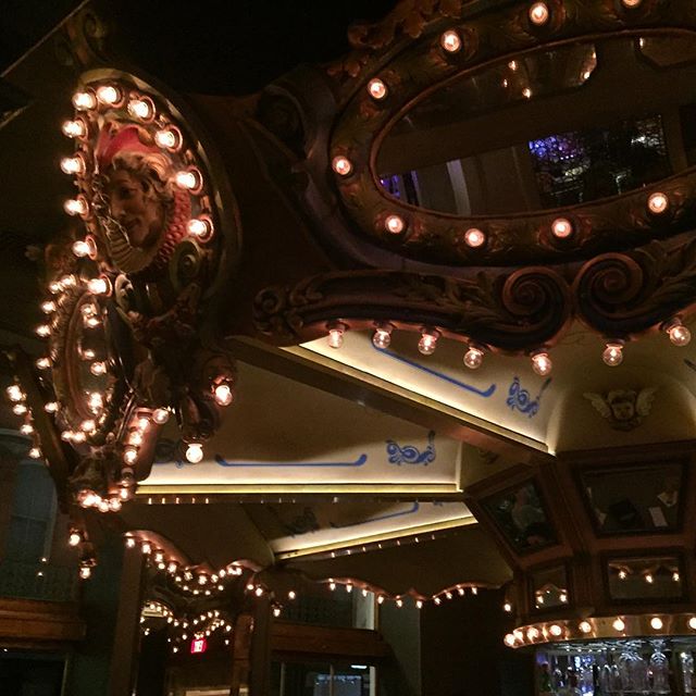 The #CarouselBar was so beautiful! What an idea – a moving carousel in a bar – lovely #nola