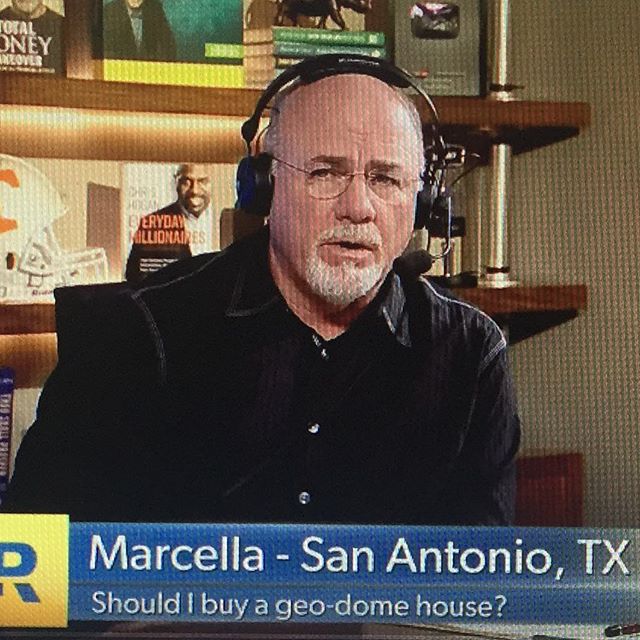 I’ll admit I’m such a nerd – but right now I’m a happy nerd 🤓 Debt free and finally working towards a house!!  I’m thankful I was able to talk with @daveramsey who helped me with a question that I’ve been struggling with