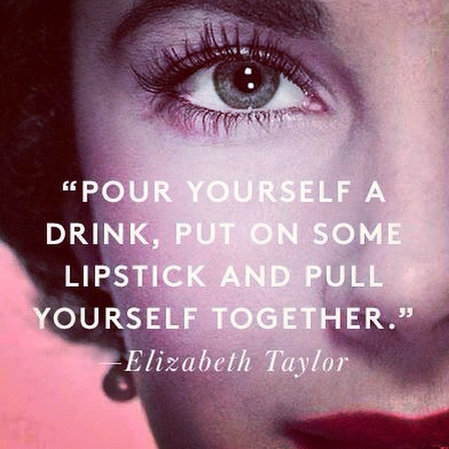listen to the queen #WiseWords #LizTaylor
