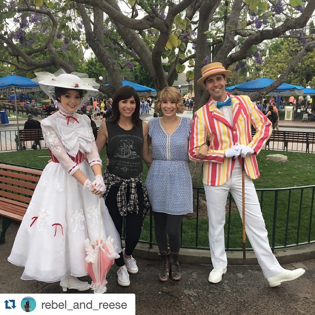 #Repost @rebel_and_reese・・・Good Morning from Mary Poppins!!! #marypoppins #Disneyland #disney60 #California #magic #lovinglife #HappiestPlaceOnEarth #happy