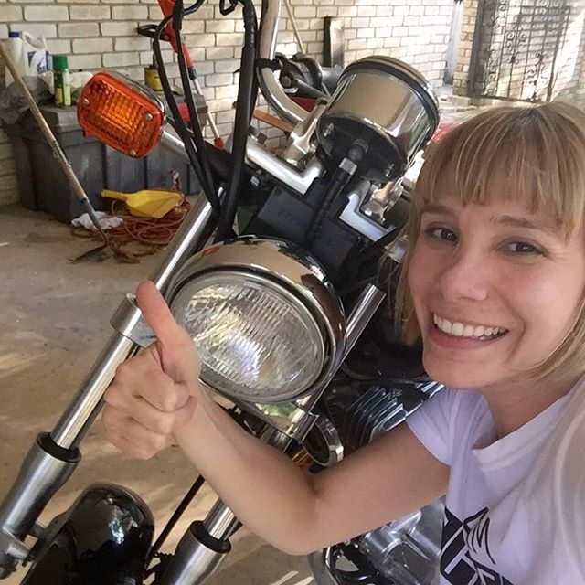 Step two of my #motorcycle dream accomplished! #goals #bucketlist