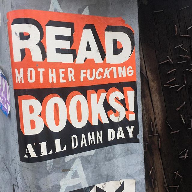 #read #nola style – love all the #stickers everywhere