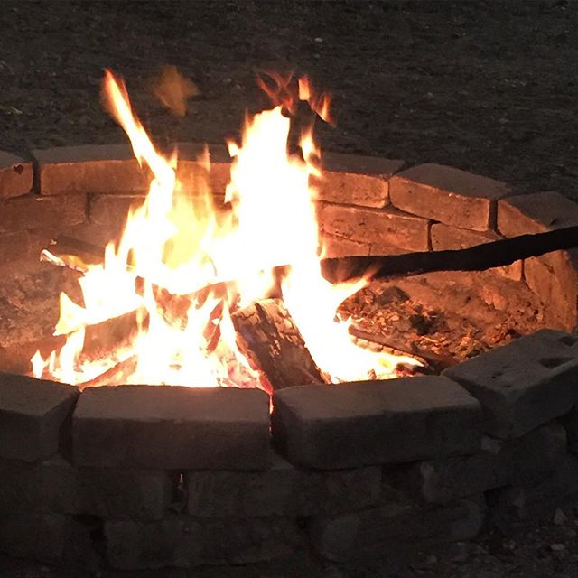 Who brought the s'mores?   #Texas #summer #fire #dontmesswithtexas #humpday