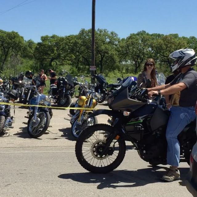 Such a fun day! #giddyuptx #giddyup #motorcycle #texas #ride