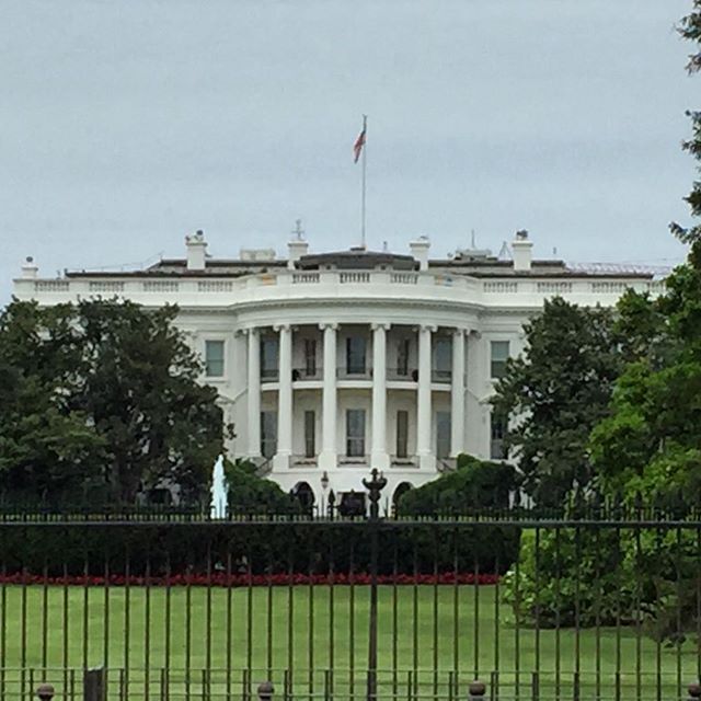 Forgot to post my pic of #thewhitehouse – loved seeing it!  #dc #washingtondc #usa #maga